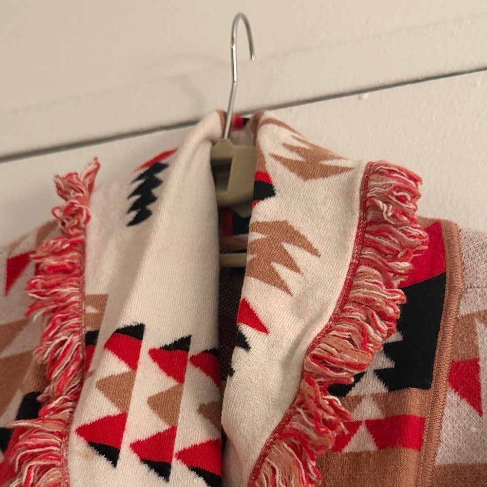 Aqua x Pendleton Multicolor Geometric Cardigan - image 4